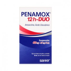 Penamox 12H Duo Suspensi 400Mg/57Mg 50Ml