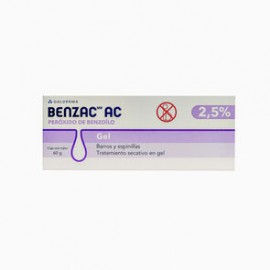 Benzac Ac 2.5% Gel 60G