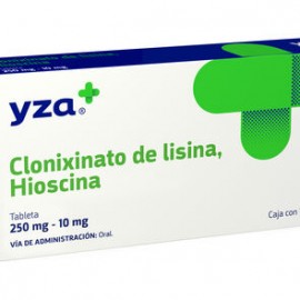 Yza Clonixinato de lisina/Hioscina 250Mg/10Mg 10 Tabs