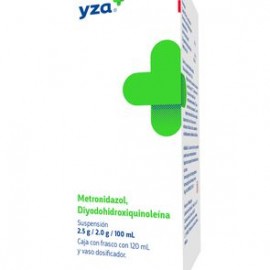 Yza Metronidazol/Diyodohidroxiquinoleina 2.5G/2.0G
