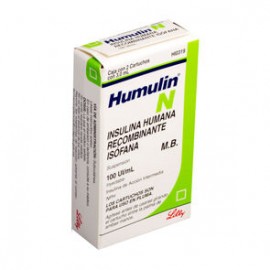 Humulin N-Nph 100Ui/Ml 2 Amp X 3Ml